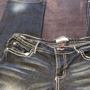 L.e.i jeans slim boot cut